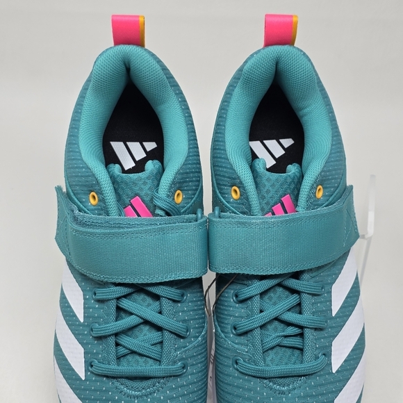 Adidas Powerlift 5 Training Weightlifting Shoes Teal JP9877 Men\'s Size 9 New main image 11